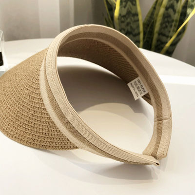 Καπέλο Sun Beach Leisure Visor με κορεατικό υφασμένο στυλ για καλοκαιρινές υπαίθριες δραστηριότητες