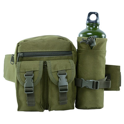 Προσαρμοσμένο χρώμα Oem Άνδρες Camo Tactical Fanny Pack Utility Τσάντα με μπουκάλι νερού