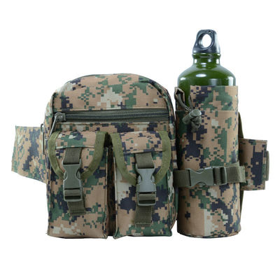 Προσαρμοσμένο χρώμα Oem Άνδρες Camo Tactical Fanny Pack Utility Τσάντα με μπουκάλι νερού