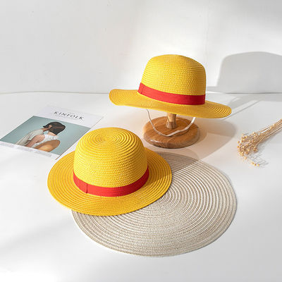 Anime Cosplay Dress Up Sun Hat with Ribbon Rope Τύπος αξεσουάρ και σχεδιασμός απόδοσης
