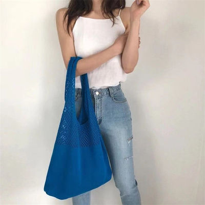 Προσαρμοσμένο χρώμα πλεκτό ύφασμα Chic Retro κυρίες σόλα για ταξίδια και εξόδους