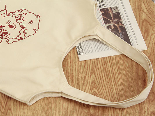 Χειρισμένο στυλ Custom Full Printed Logo Μεγάλη τσάντα για ψώνια και παραλία
