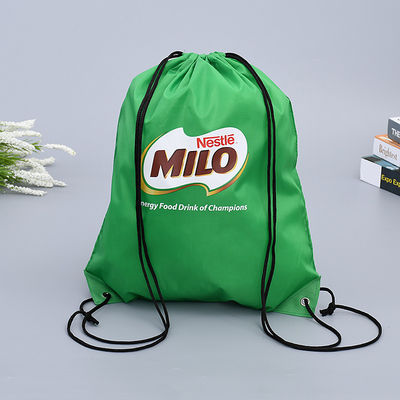 Μοντέλο μόδας Custom ανακυκλωμένο πολυεστέρα Drawstring γυμναστήριο τσάντα για αθλητισμό και γυμναστική