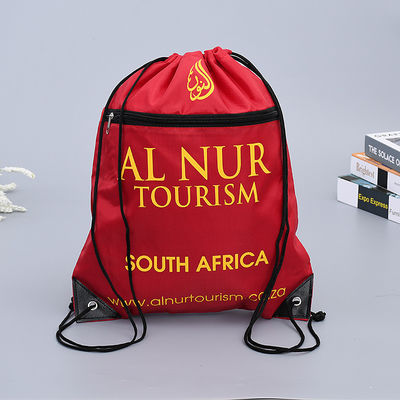 Μοντέλο μόδας Custom ανακυκλωμένο πολυεστέρα Drawstring γυμναστήριο τσάντα για αθλητισμό και γυμναστική