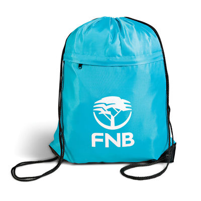 OEM/ODM Αποδεκτό Custom Logo Polyester Drawstring Backpack για ταξίδια και αθλήματα