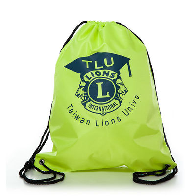 OEM/ODM Αποδεκτό Custom Logo Polyester Drawstring Backpack για ταξίδια και αθλήματα