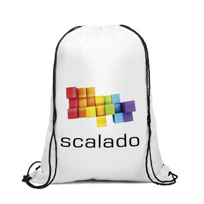 OEM/ODM Αποδεκτό Custom Logo Polyester Drawstring Backpack για ταξίδια και αθλήματα