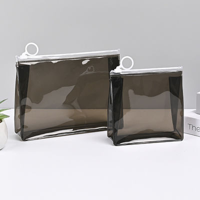 Χαμηλή MOQ PVC Custom LOGO Τσάντα Ταξιδιού Διαφανές Zip Lock Κοσμητική τσάντα με προσαρμοσμένο λογότυπο