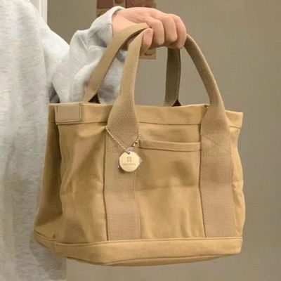 Αγοράς Canvas Grocery Tote Bags με λαβή σχοινιού και άλλο είδος μοτίβου