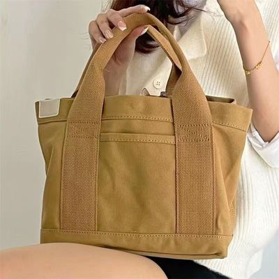 Αγοράς Canvas Grocery Tote Bags με λαβή σχοινιού και άλλο είδος μοτίβου
