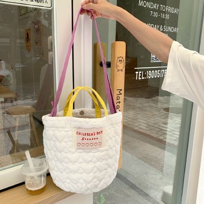 Ελαφριά κάλυψη Puffer Tote Bag για γυναίκες Προσαρμοσμένο χρώμα και OEM / ODM αποδεκτό