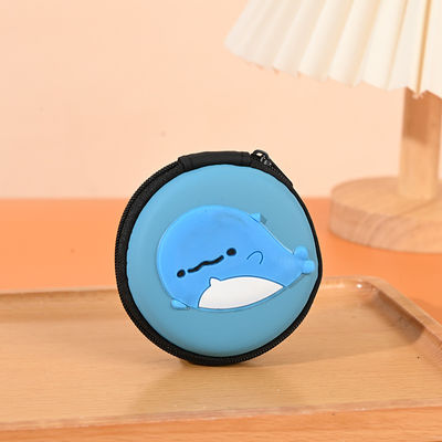 Τύπος μοτίβου άλλοι Στρογγυλο 2d 3d Coin Usb Lines Earphone PVC Eva Organizer Bags