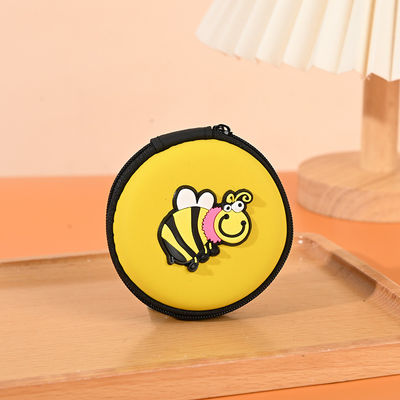 Τύπος μοτίβου άλλοι Στρογγυλο 2d 3d Coin Usb Lines Earphone PVC Eva Organizer Bags