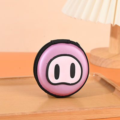 Τύπος μοτίβου άλλοι Στρογγυλο 2d 3d Coin Usb Lines Earphone PVC Eva Organizer Bags