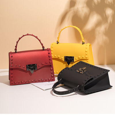 2022 Luxury Jelly Purse Νέο μοντέρνο τσάντα PVC με φερμουάρ