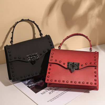 2022 Luxury Jelly Purse Νέο μοντέρνο τσάντα PVC με φερμουάρ