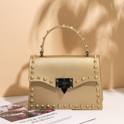2022 Luxury Jelly Purse Νέο μοντέρνο τσάντα PVC με φερμουάρ