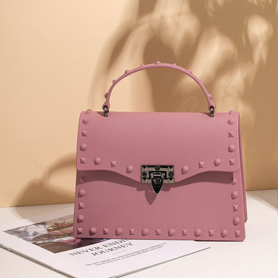 2022 Luxury Jelly Purse Νέο μοντέρνο τσάντα PVC με φερμουάρ