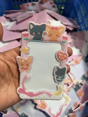 Προσαρμοσμένο σχεδιασμό Cute Korea Fashion Κρατητής υπολογιστή κάλυψη κάρτας Pvc Φωτοθήκη OEM/ODM Αποδεκτό