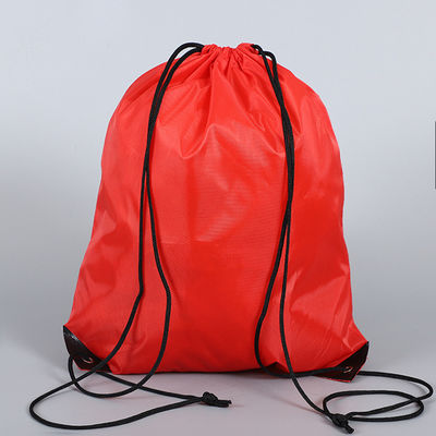 Μεσαίου μεγέθους Custom Printing Logo 210D Basketball Drawstring Nylon Bag για γυμναστικά παπούτσια