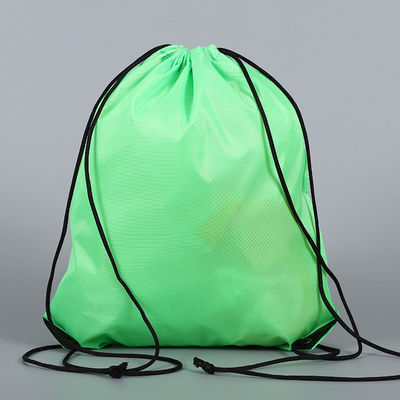 Μεσαίου μεγέθους Custom Printing Logo 210D Basketball Drawstring Nylon Bag για γυμναστικά παπούτσια