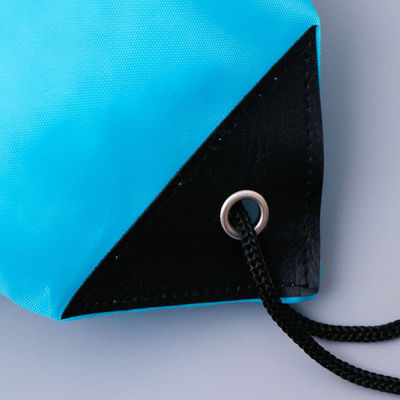 Μεσαίου μεγέθους Custom Printing Logo 210D Basketball Drawstring Nylon Bag για γυμναστικά παπούτσια