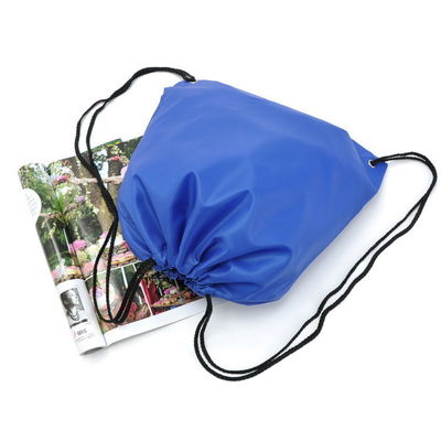 Μεσαίου μεγέθους Custom Printing Logo 210D Basketball Drawstring Nylon Bag για γυμναστικά παπούτσια