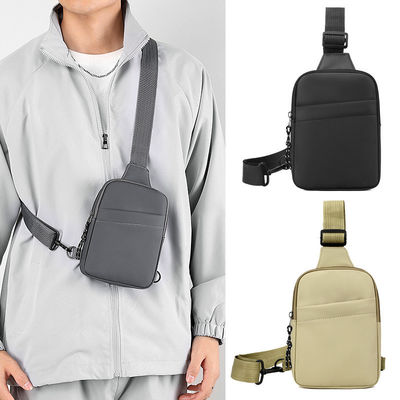 Ημερήσια ζωή Custom Nylon Sling Unisex Teens Small Sport Men Pouch για άνδρες και OEM / ODM