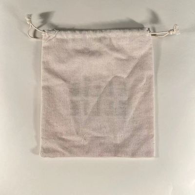 Προσαρμοσμένο λογότυπο Τυπωμένο Οργανικό Καμβά Βαμβακερό Τύλιγμα Τύλου για Κοσμήματα Συσκευασία Απαιτήσεις