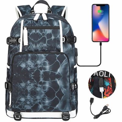 Προσαρμοσμένο Tote Bag Τύπος Τύπου Mock-up για τα κορίτσια και τα αγόρια της μόδας Η φόρτιση USB Port