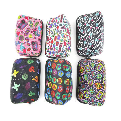 Προσαρμοσμένο λογότυπο Neoprene Sublimation Cosmetic Pouch Μακιγιάζ τσάντες για κυρίες τσάντες