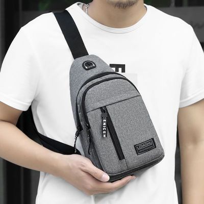 Πολυδιάστατη Custom Logo Messenger Bag Ιδανική για ανδρικά τυχαία γραφεία ή εκδρομές
