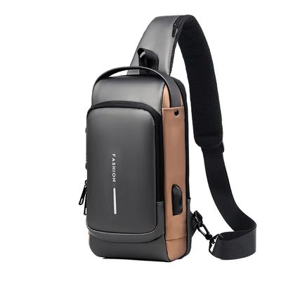 2023 Τελευταία μόδα ανδρική crossbody τσάντα με υδατοασφαλές σχεδιασμό και προσαρμοσμένο λογότυπο