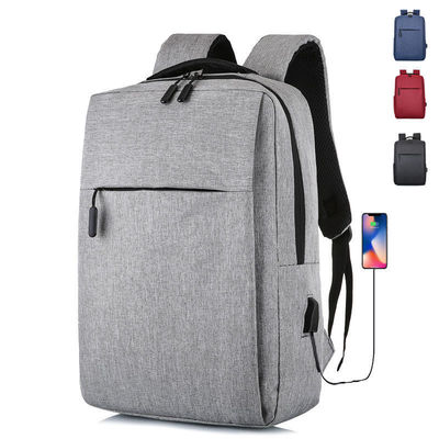 Μαύρο Custom Logo Unisex Εργονομική Αντικλοπτική Smart Nylon Laptop Mobiles με USB