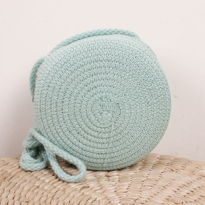 Unisex Retro Trend Beach Bag Woven Straw Handbag για βαλίτσες μεγάλης χωρητικότητας