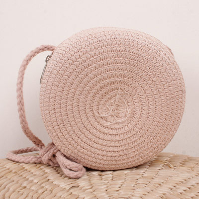 Unisex Retro Trend Beach Bag Woven Straw Handbag για βαλίτσες μεγάλης χωρητικότητας