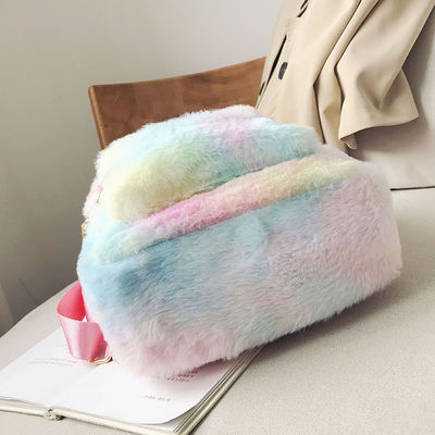 Unisex Cute Cartoon Bunny School Backpack με κλείσιμο φερμουάρ και Bunny Cartoon Print