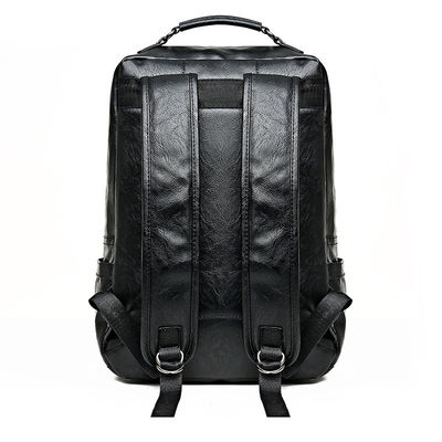 Αποδεκτό OEM/ODM PU δερμάτινο σακίδιο laptop ανδρών με εσωτερικό διάστρωμα υπολογιστή