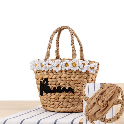 Καλοκαιρινές διακοπές Αχυρώνα Beach Tote σακούλες με προσαρμοσμένο λογότυπο αποδεκτό και σχέδιο καρτούν