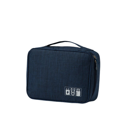 Κρέμασμα Oxford Plain Cosmetic Bag Προσαρμοσμένο χρώμα Κουτί ταξιδιωτικών βασικών για γυναίκες