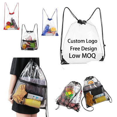 Κλειδωτήριος σχοινί Custom Logo 210D Polyester Drawstring Mockpack για ταξίδια