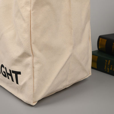 Μεγάλη χωρητικότητα Canvas Shopping Crossbody τσάντα με μοτίβο κινούμενα σχέδια και κλείσιμο φερμουάρ