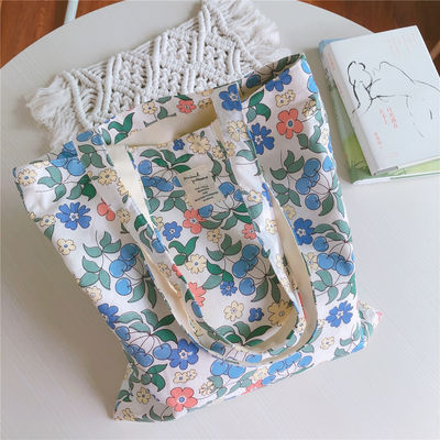 Ψώνια για το Custom Logo Tote Bag Βαμβακερό Καμβά Δείτε το Eco-Friendly Duffle Bag
