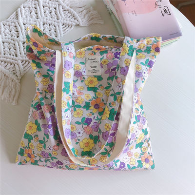 Ψώνια για το Custom Logo Tote Bag Βαμβακερό Καμβά Δείτε το Eco-Friendly Duffle Bag
