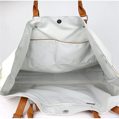 Προσαρμοσμένη Canvas Tote Bag 2023 Σχεδιασμός Μεγάλη τσάντα παραλίας για γυναίκες Αδιάβροχη και ανθεκτική στην άμμο