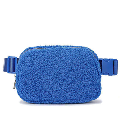 OEM/ODM Αποδεκτό Γυναικεία Sherpa Cute ζώνη τσάντα μόδα Berber Fleece Fanny Pack