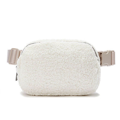 OEM/ODM Αποδεκτό Γυναικεία Sherpa Cute ζώνη τσάντα μόδα Berber Fleece Fanny Pack
