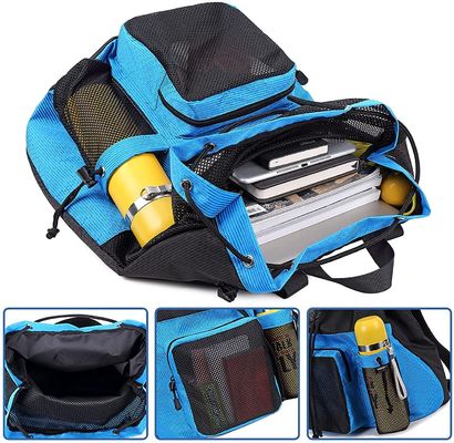 Αποδεκτό OEM/ODM Bow Pattern Mesh Gym Backpack για πισίνα Beach Yoga Work Gear