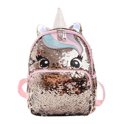 Προσαρμοσμένο λογότυπο Rainbow Glitter Σχολικές τσάντες για έφηβους Κορίτσια Νέα μόδα στυλ