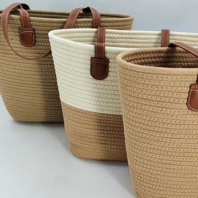 Χειροποίητη υφασμένη φυσική τσάντα από άχυρο Ο τέλειος συνδυασμός στυλ και λειτουργίας